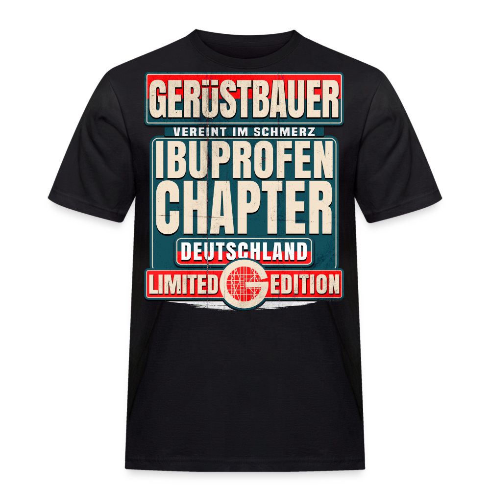 Gerüstbauer T-Shirt Ibuprofen Chapter Deutschland