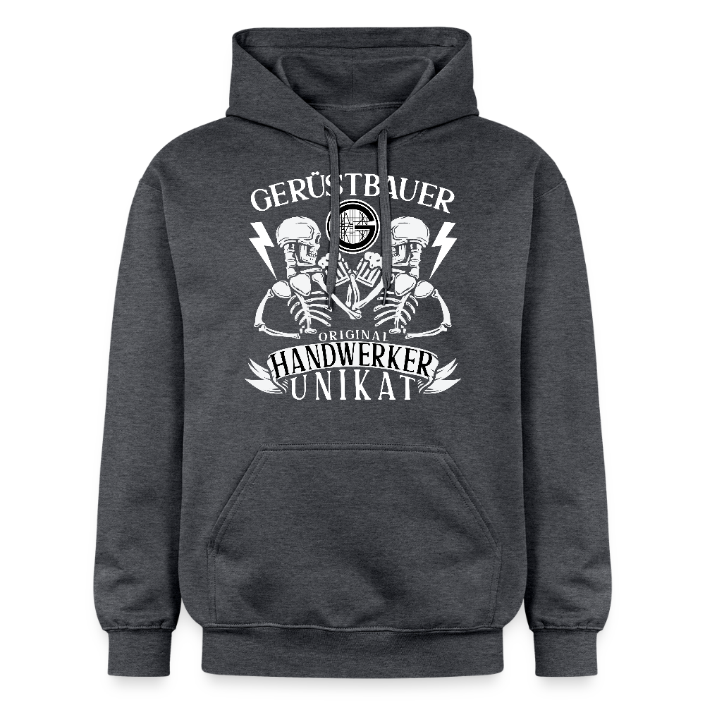 Gerüstbauer Unikat - Midweight Hoodie - Dunkelgrau meliert