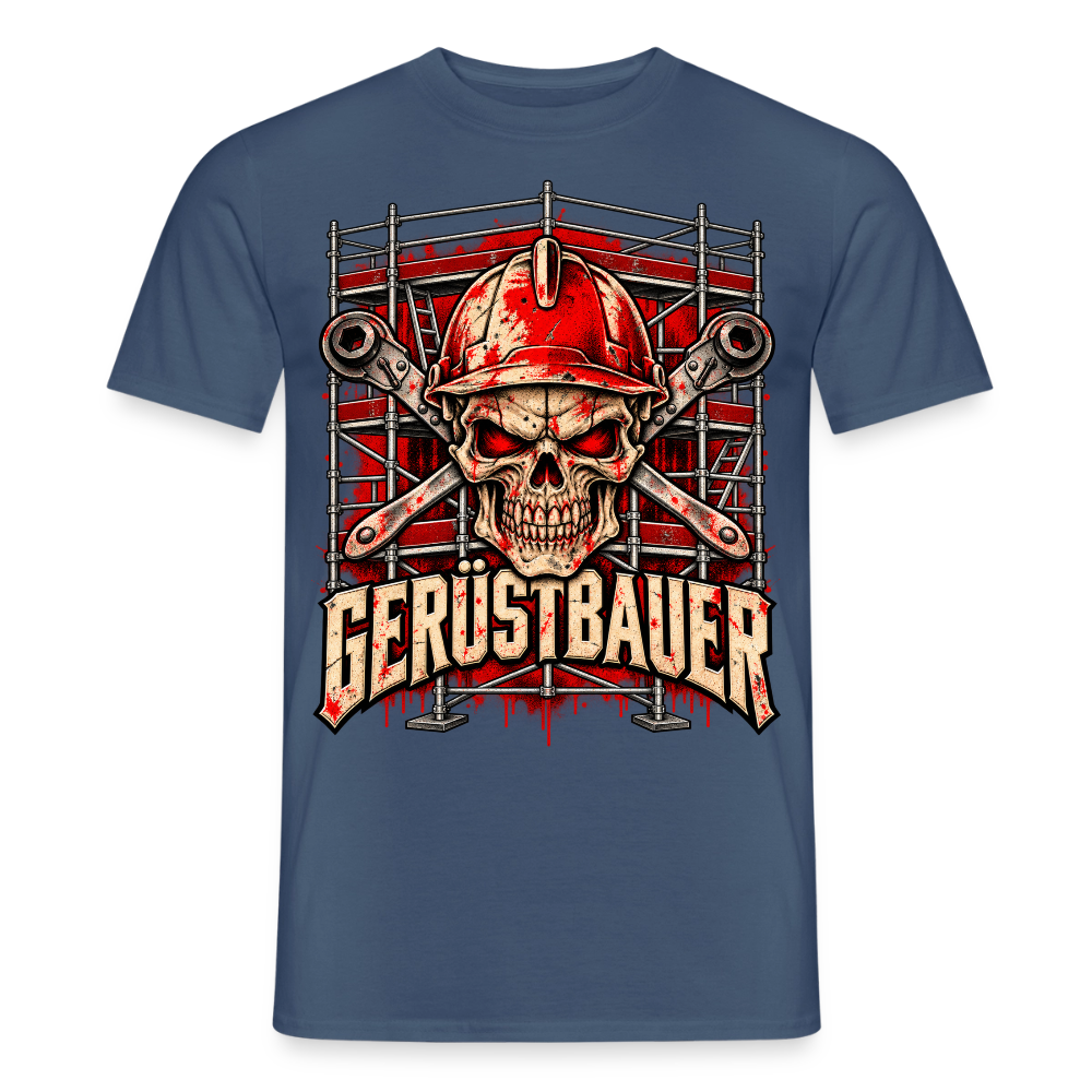 Männer T-Shirt - Dunkles Denimblau