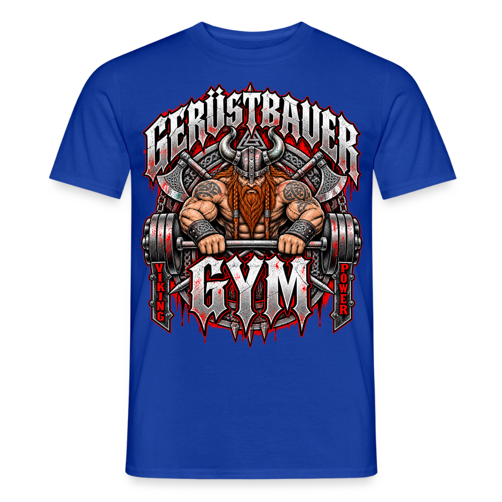 Gerüstbauer GYM - Männer T-Shirt - Dunkelblau