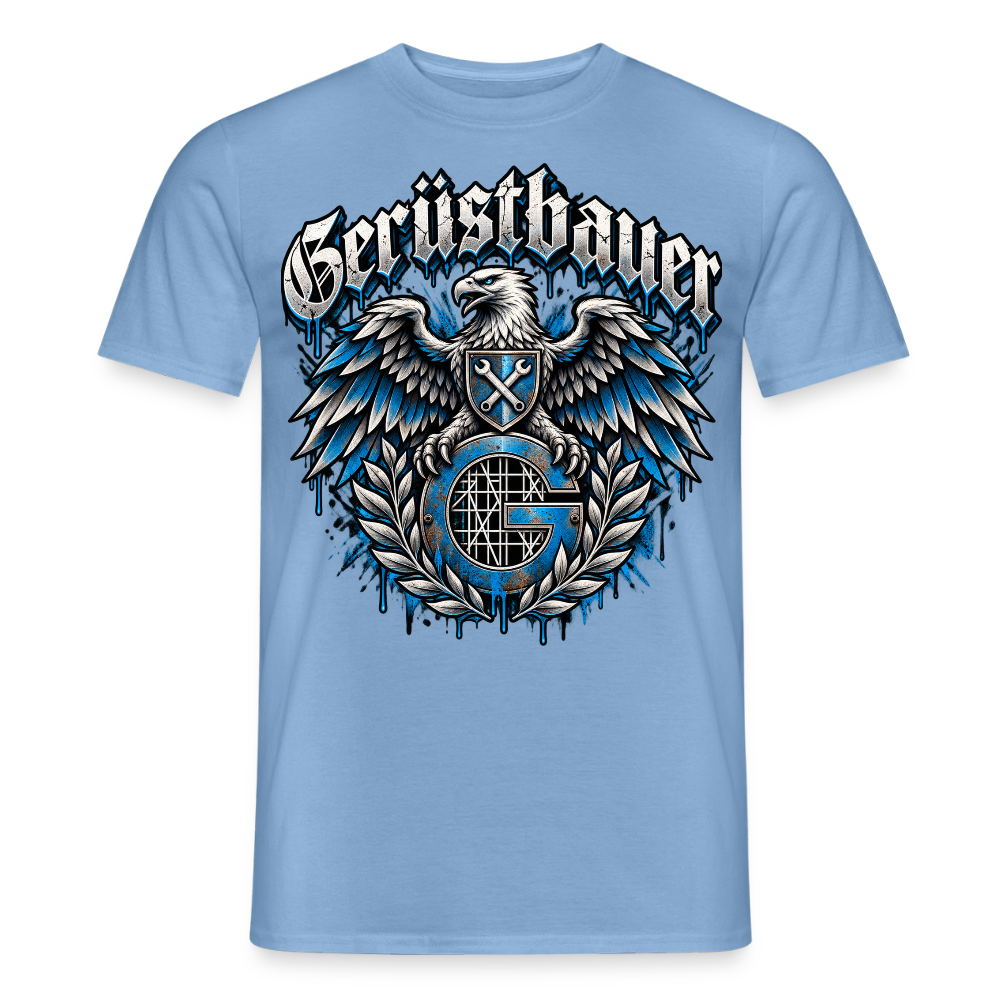 Gerüstbauer Adler - Männer T-Shirt - Carolina Blue