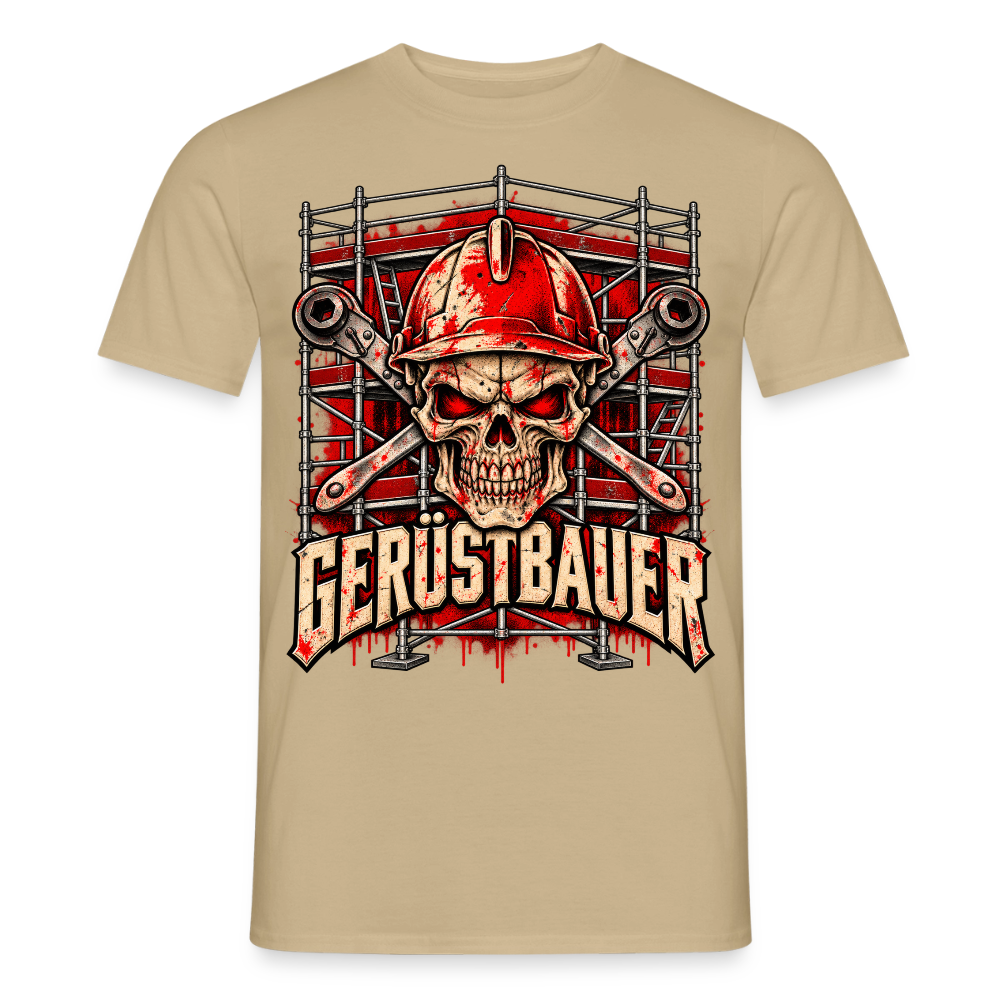 Männer T-Shirt - Sandbeige