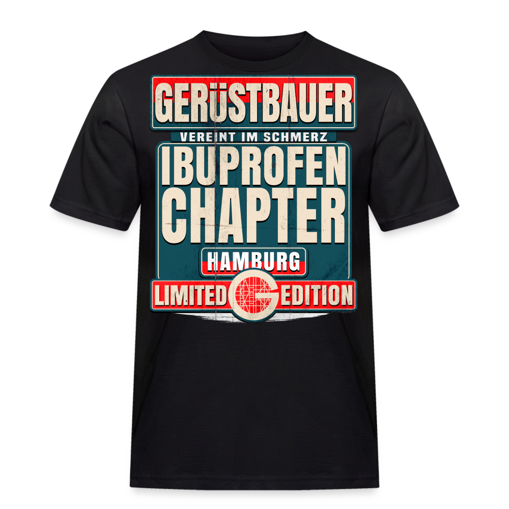 Gerüstbauer T-Shirt Ibuprofen Chapter Hamburg