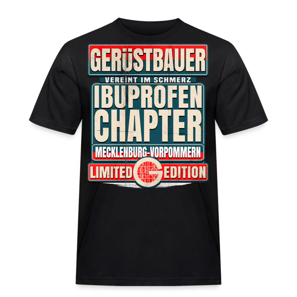 Gerüstbauer T-Shirt Ibuprofen Chapter Mecklenburg Vorpommern