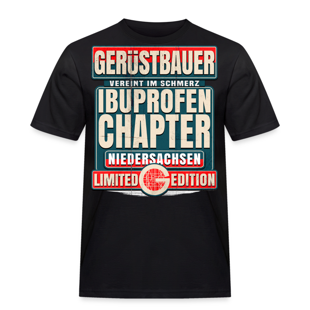 Gerüstbauer T-Shirt Ibuprofen Chapter Niedersachen