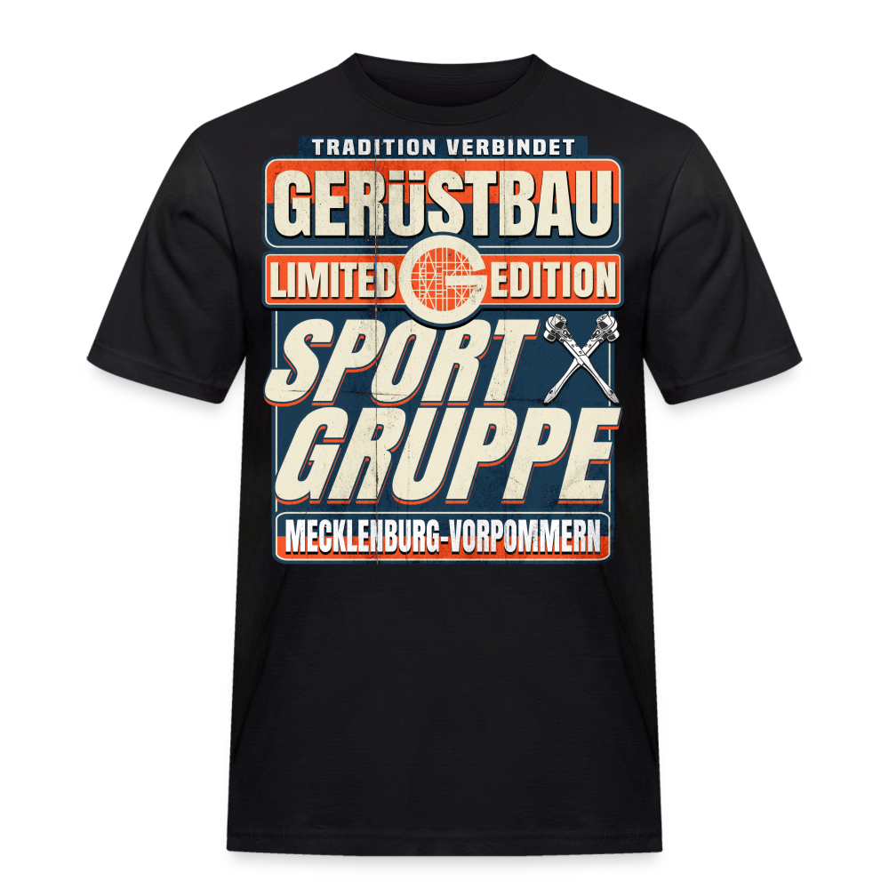 Gerüstbauer T-Shirt Sportgruppe Mecklenburg Vorpommern