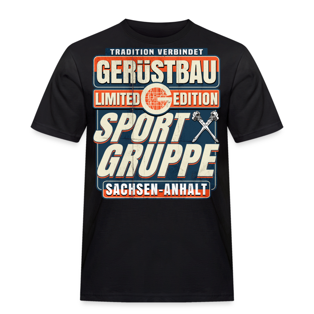 Gerüstbauer T-Shirt Sportgruppe Sachsen Anhalt