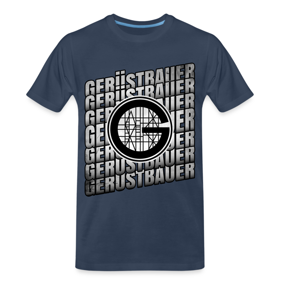 Gerüstbauer Premium T-Shirt - Navy