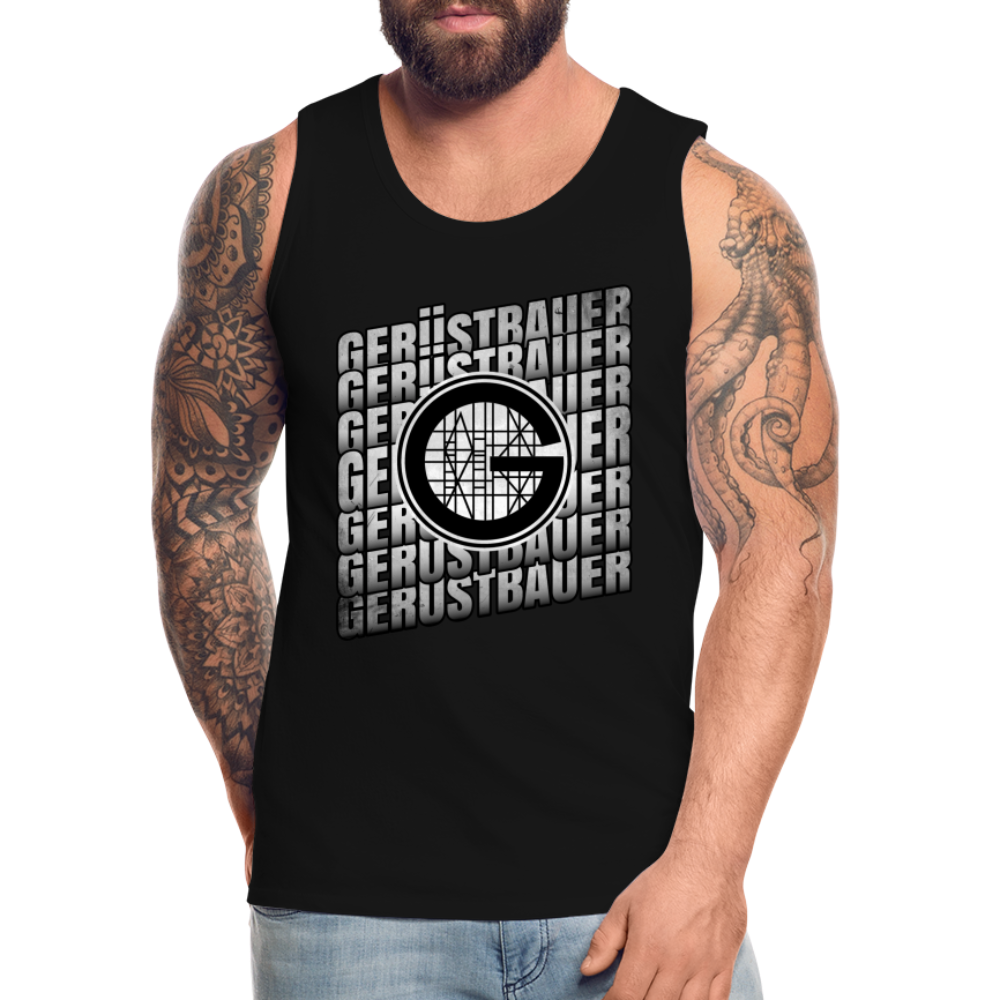 Gerüstbauer Premium Tank Top - Schwarz