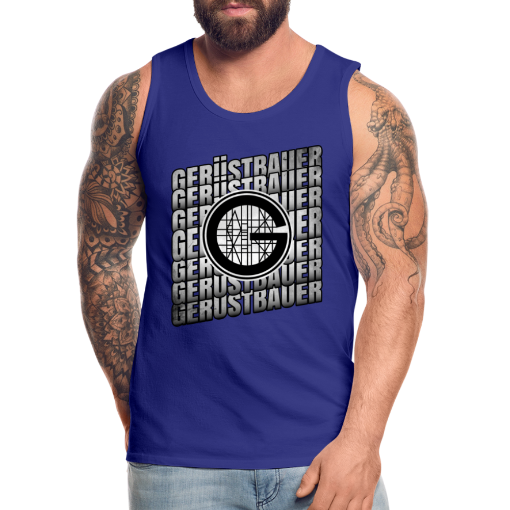 Gerüstbauer Premium Tank Top - Königsblau