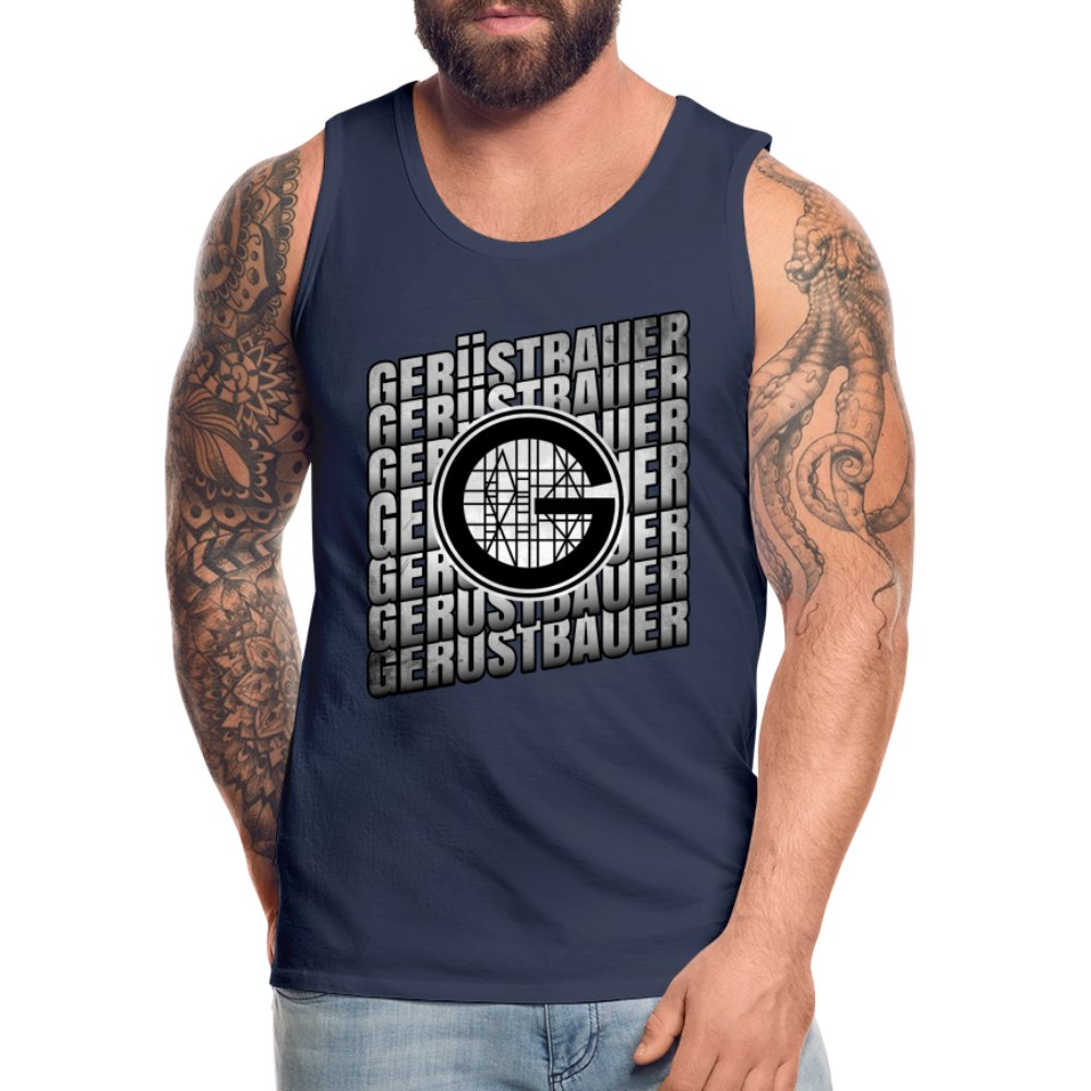 Gerüstbauer Premium Tank Top - Navy