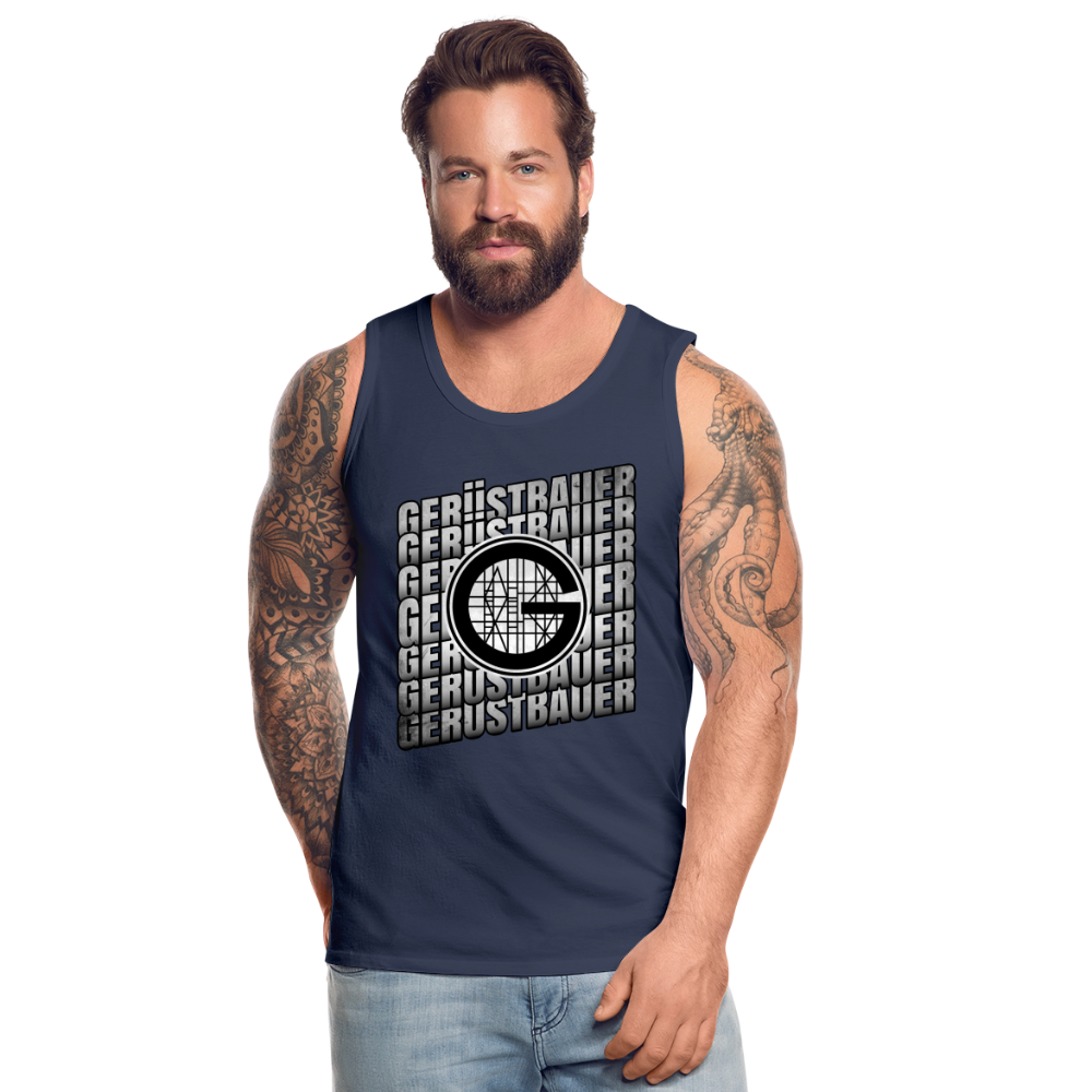 Gerüstbauer Premium Tank Top - Navy