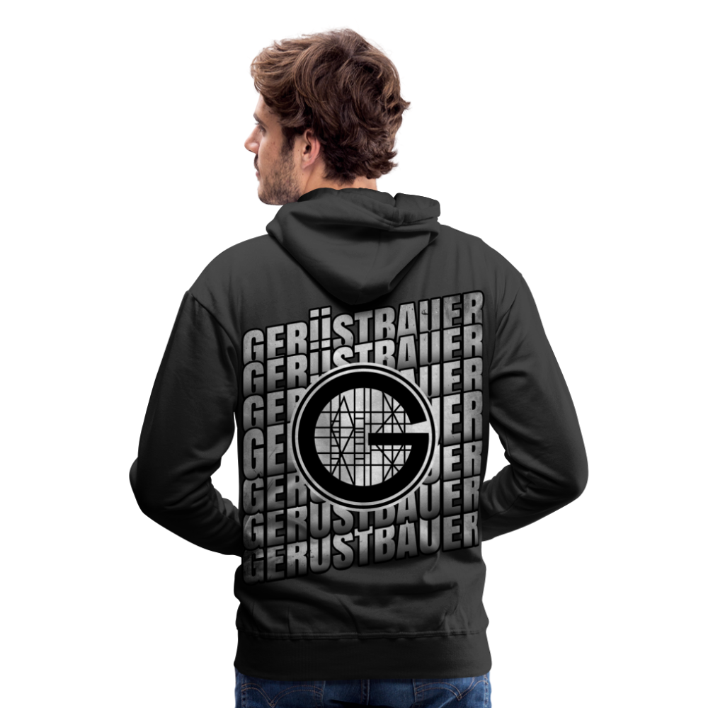 Gerüstbauer Premium Hoodie - Schwarz