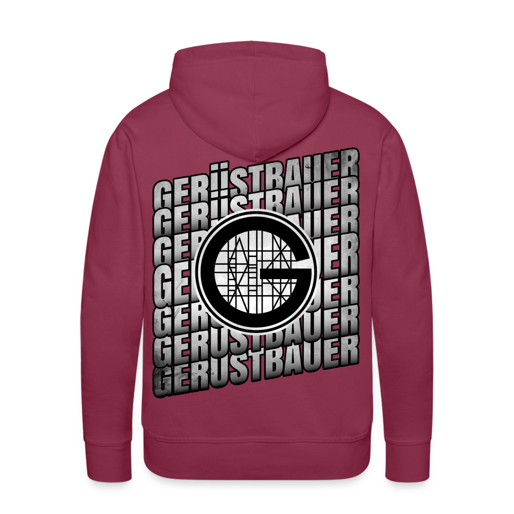 Gerüstbauer Premium Hoodie - Bordeaux