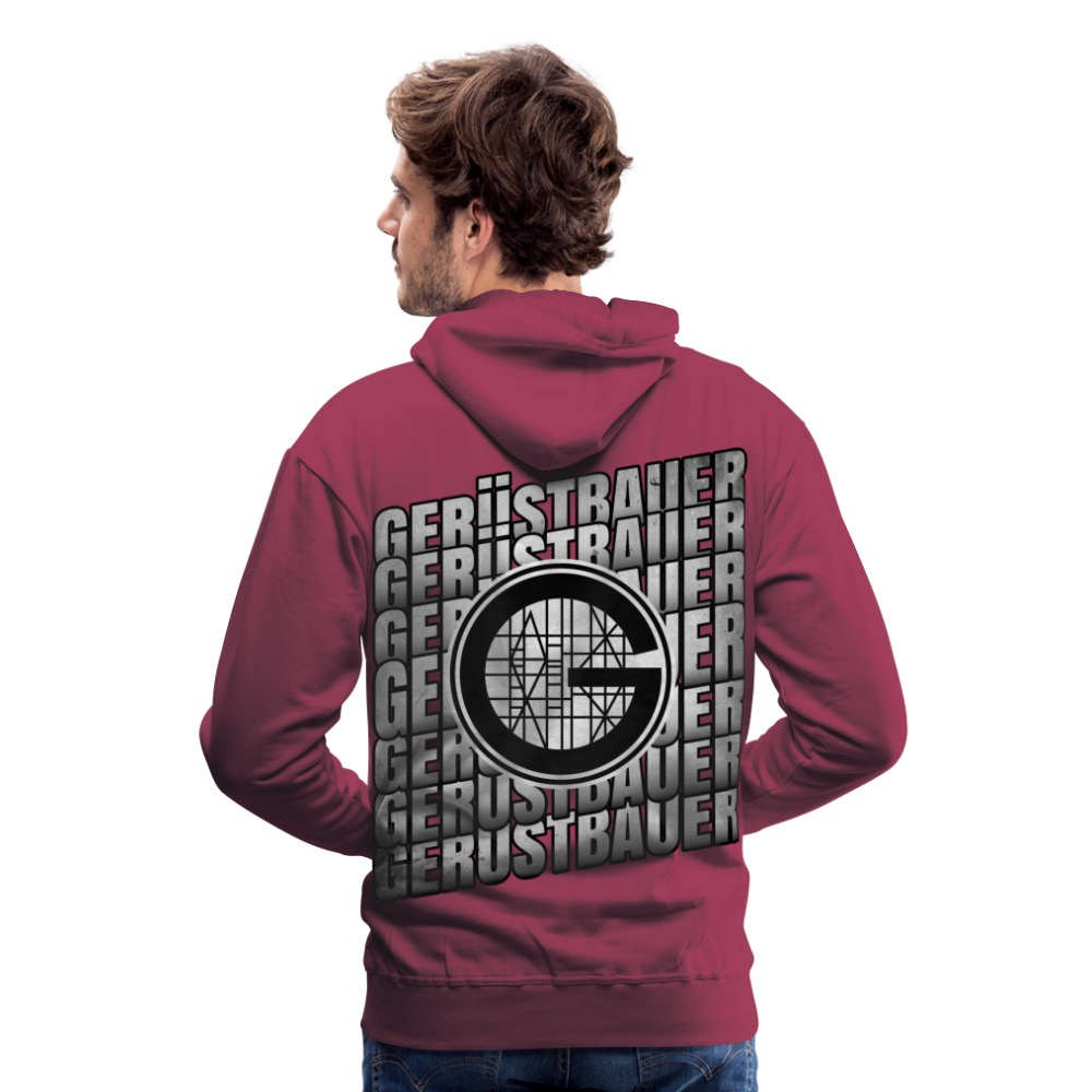 Gerüstbauer Premium Hoodie - Bordeaux