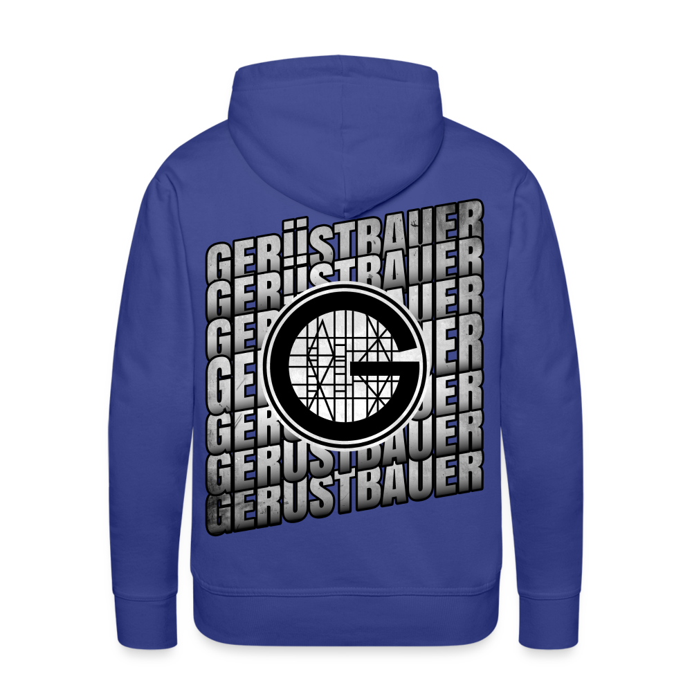 Gerüstbauer Premium Hoodie - Königsblau