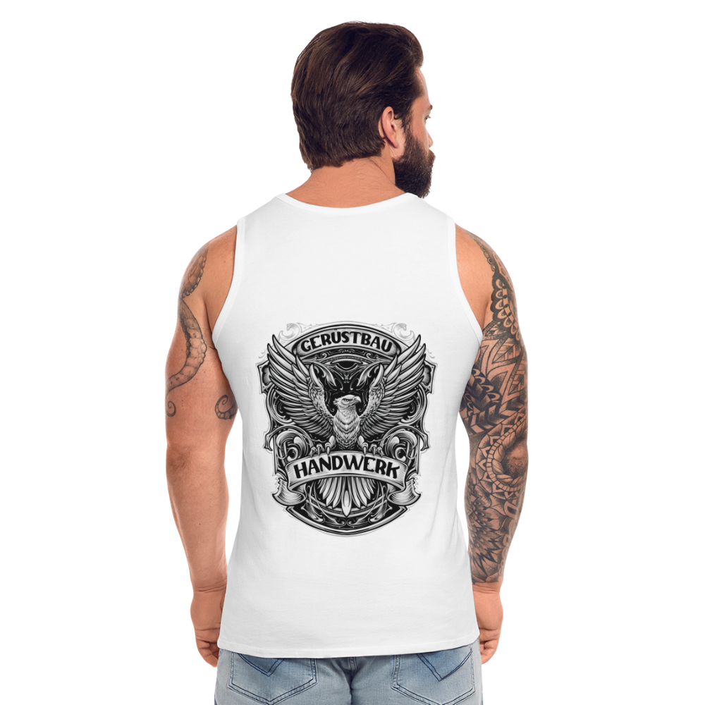 Gerüstbau Handwerk Premium Tank Top - weiß