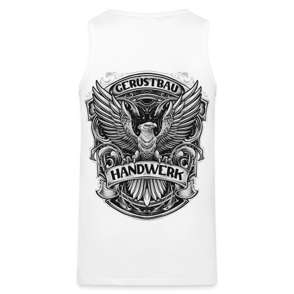 Gerüstbau Handwerk Premium Tank Top - weiß