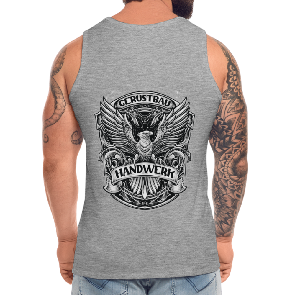 Gerüstbau Handwerk Premium Tank Top - Grau meliert