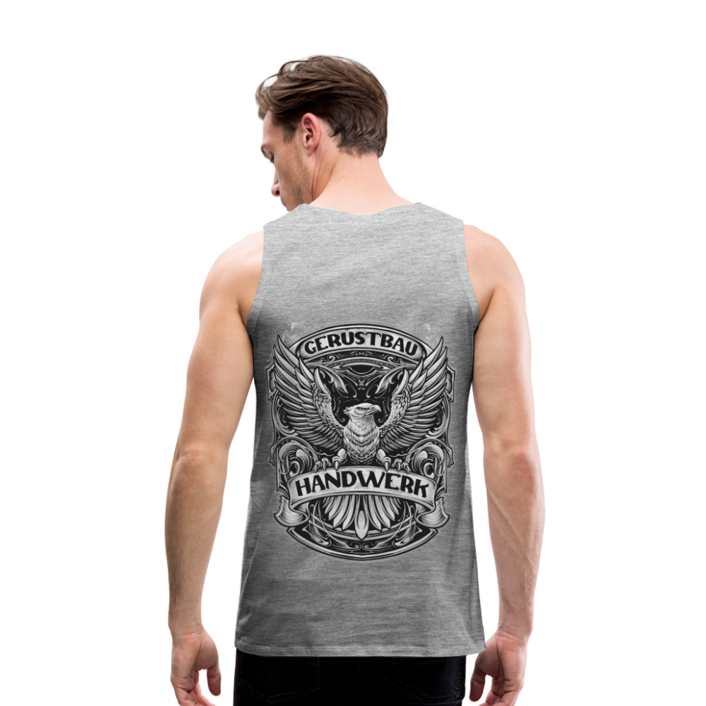 Gerüstbau Handwerk Premium Tank Top - Grau meliert