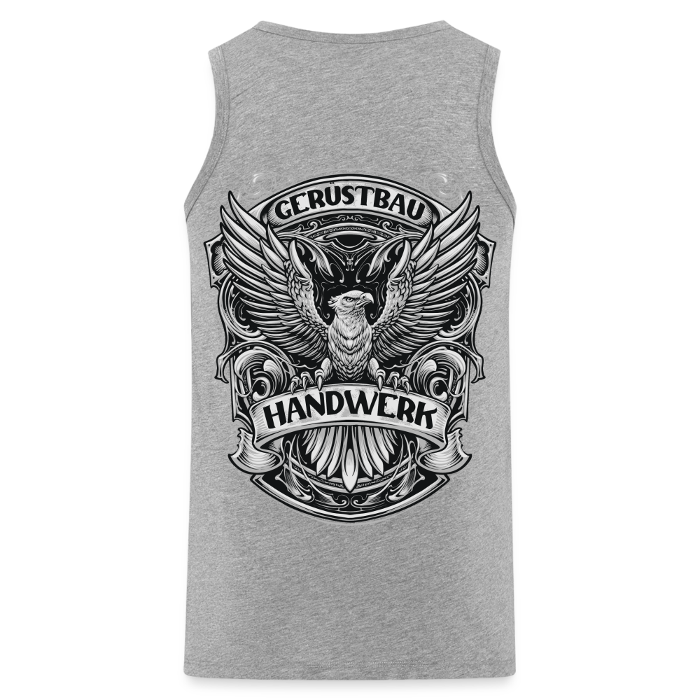 Gerüstbau Handwerk Premium Tank Top - Grau meliert