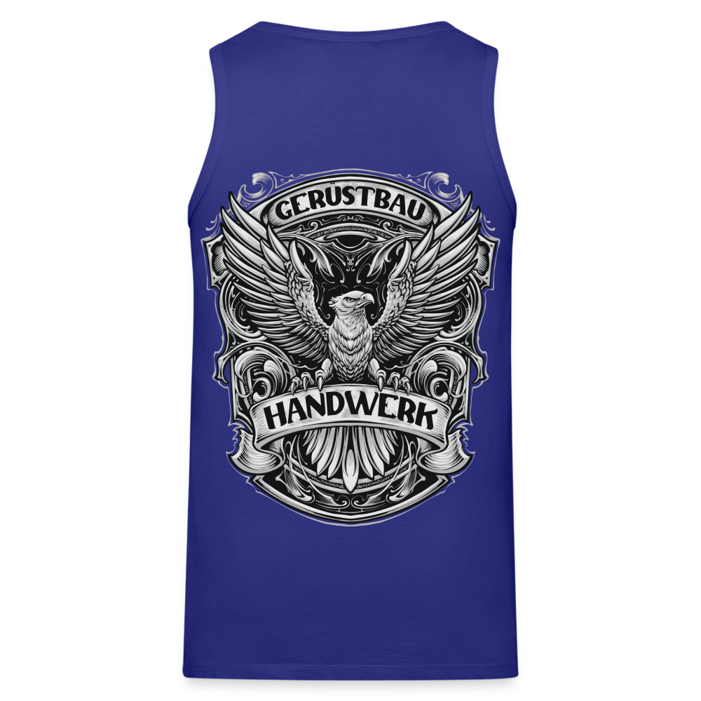 Gerüstbau Handwerk Premium Tank Top - Königsblau