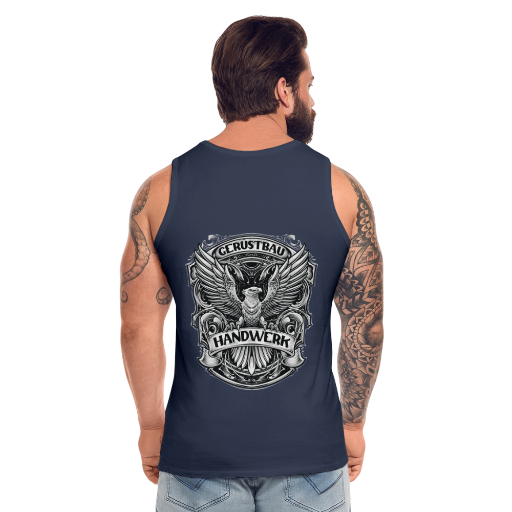 Gerüstbau Handwerk Premium Tank Top - Navy