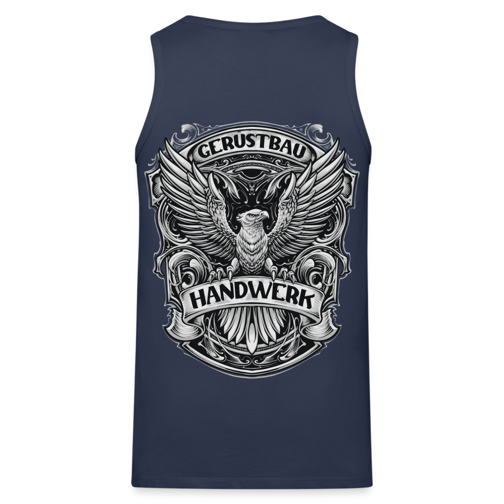 Gerüstbau Handwerk Premium Tank Top - Navy