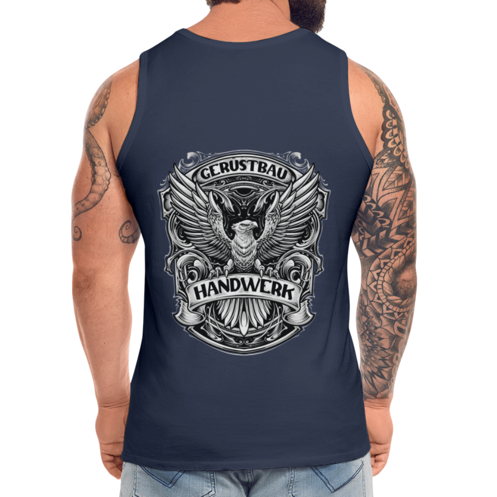 Gerüstbau Handwerk Premium Tank Top - Navy