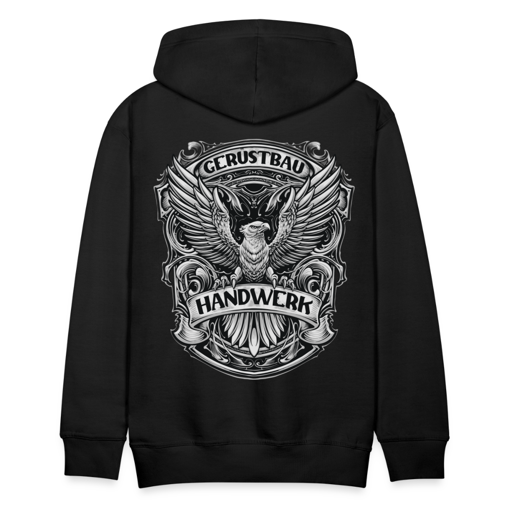 Gerüstbau Handwerk Premium Hoodie - Schwarz