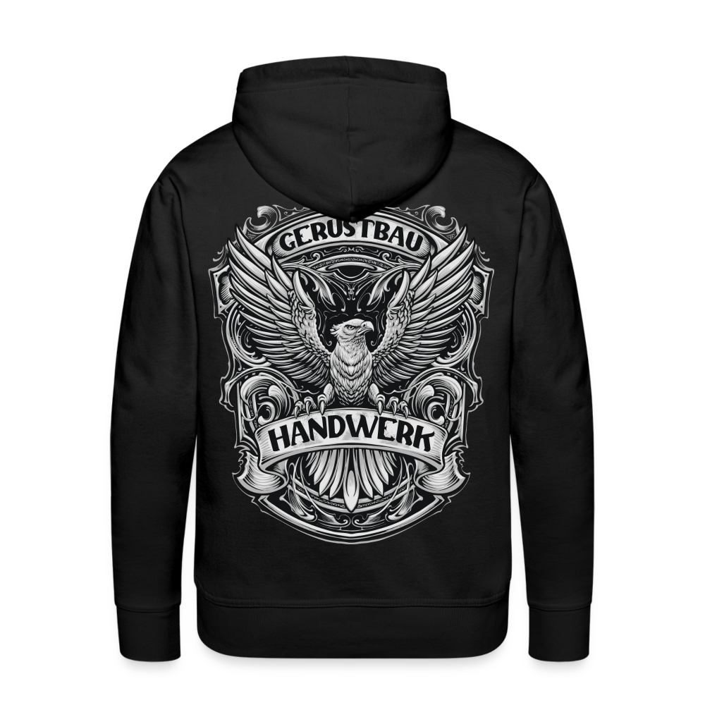 Gerüstbau Handwerk Premium Hoodie - Schwarz