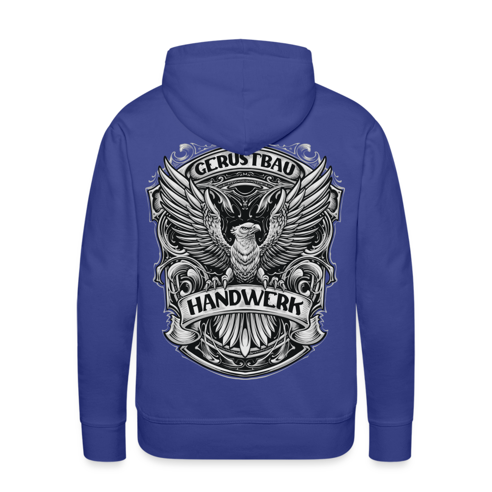 Gerüstbau Handwerk Premium Hoodie - Königsblau