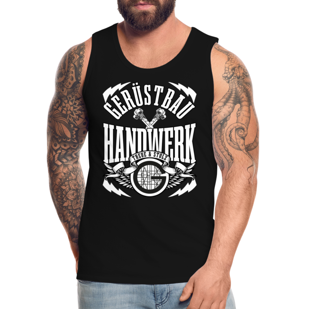 Gerüstbau Handwerk Treue & Stolz Premium Tank Top - Schwarz