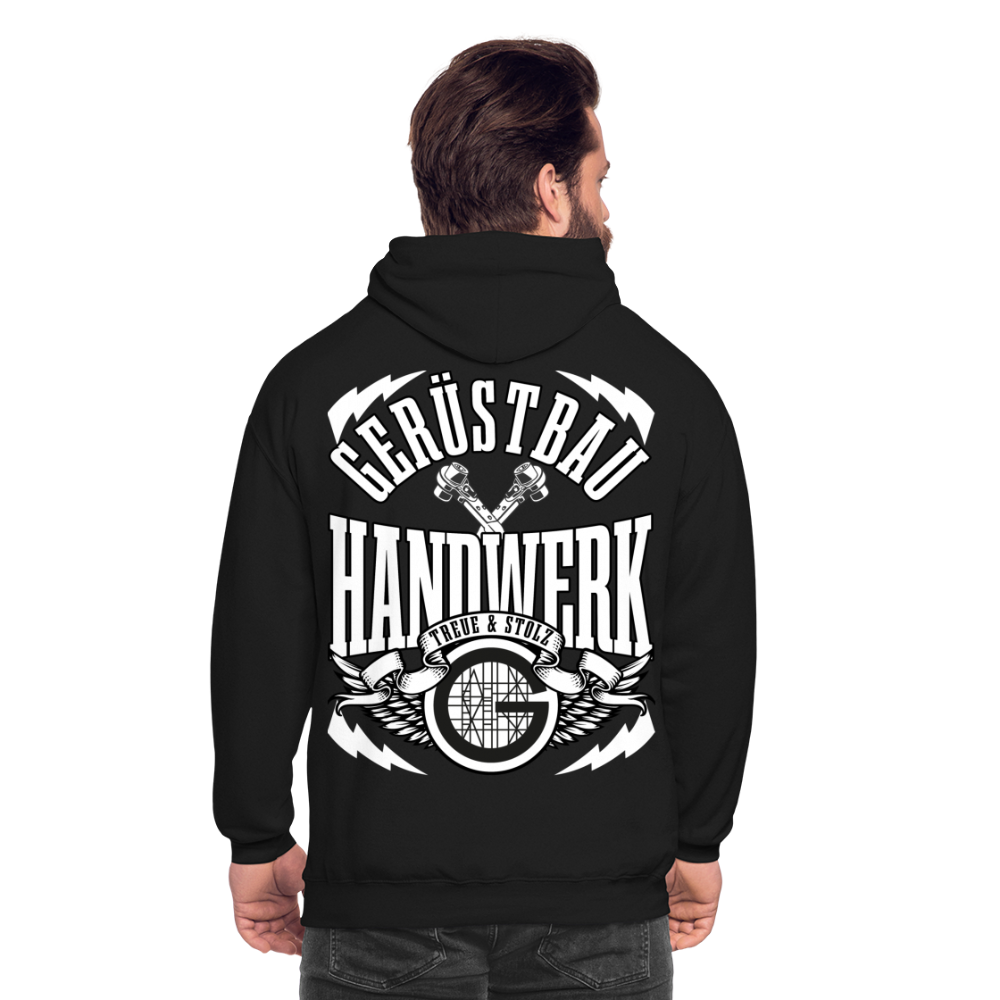 Gerüstbau Handwerk Treue & Stolz Hoodie - Schwarz