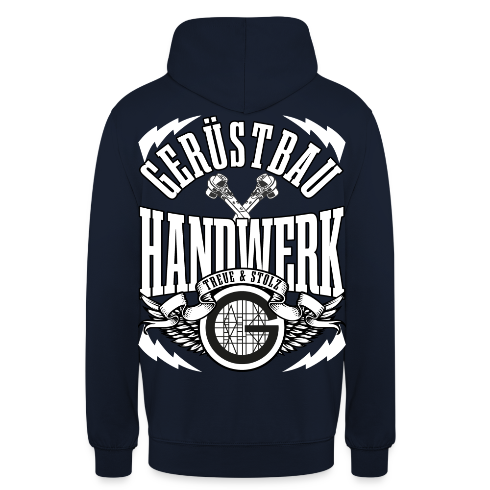 Gerüstbau Handwerk Treue & Stolz Hoodie - Navy