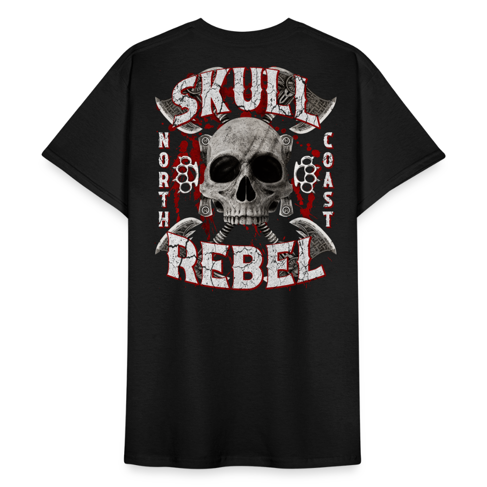 SkullRebel North Coast Heavy T-Shirt - Schwarz