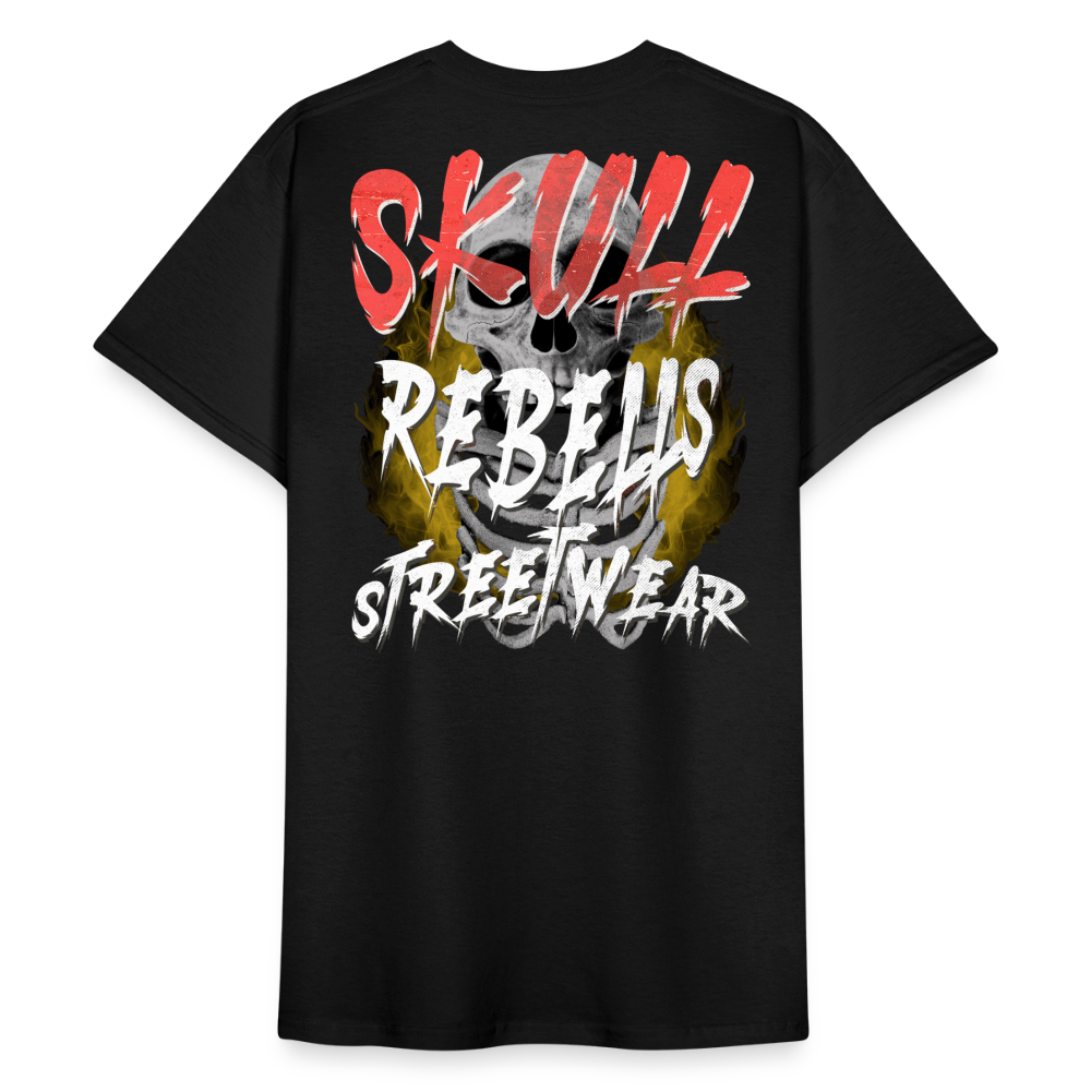 SkullRebells Heavy T-Shirt - Schwarz
