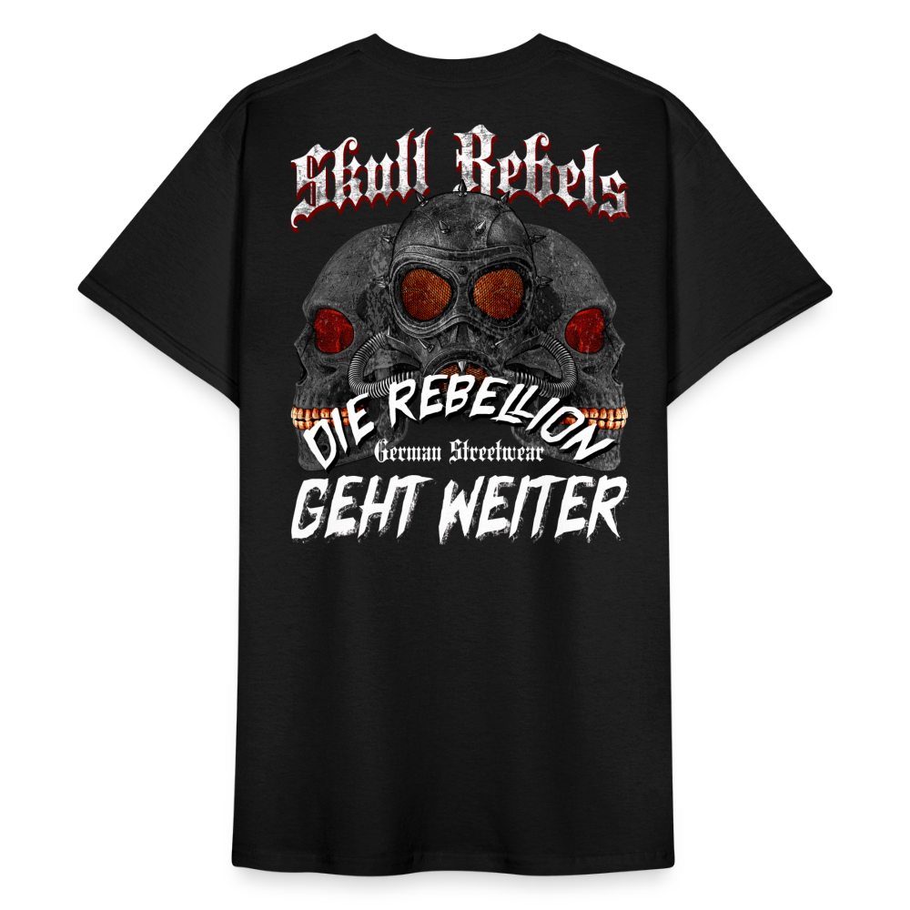 SkullRebels Die Rebellion Heavy T-Shirt - Schwarz