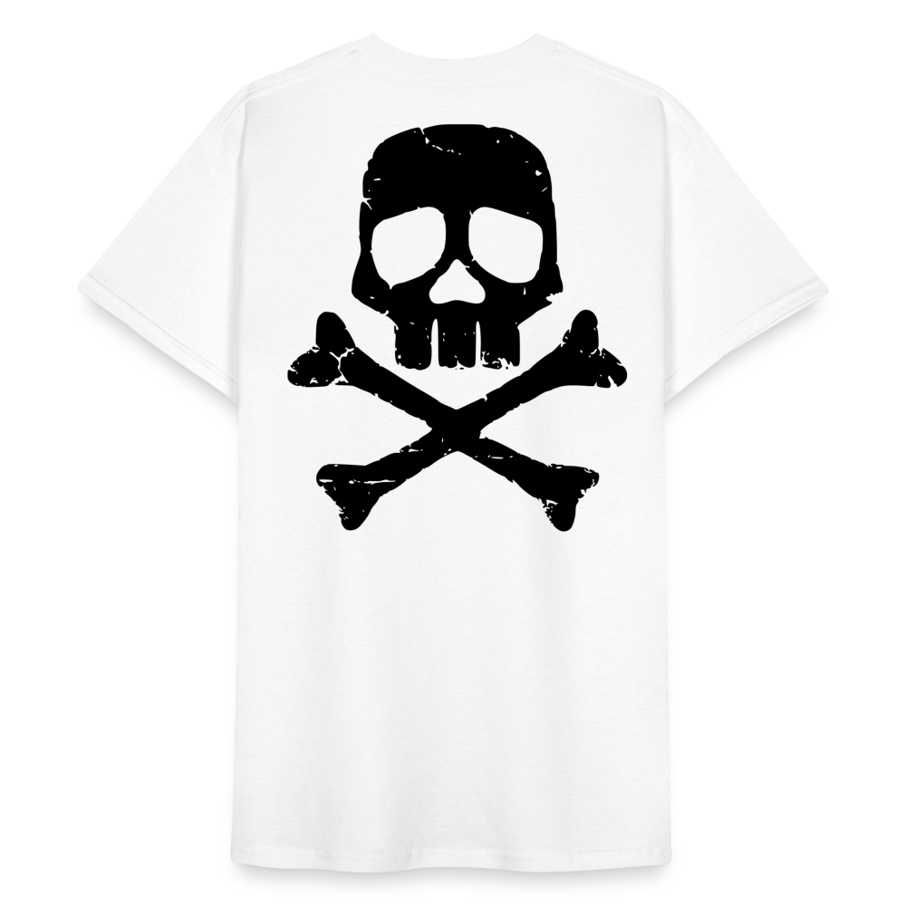 Scaffolder Skull & Bones Heavy T-Shirt - weiß