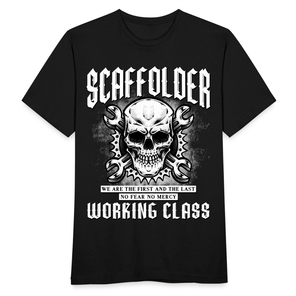 Scaffolder Working Class Männer T-Shirt - Schwarz