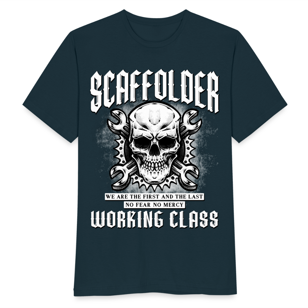 Scaffolder Working Class Männer T-Shirt - Navy