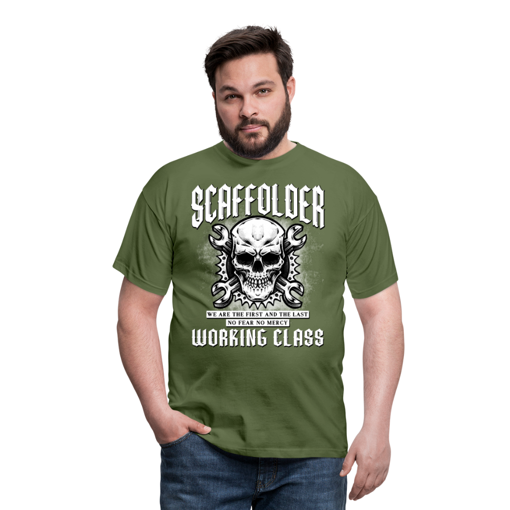 Scaffolder Working Class Männer T-Shirt - Militärgrün