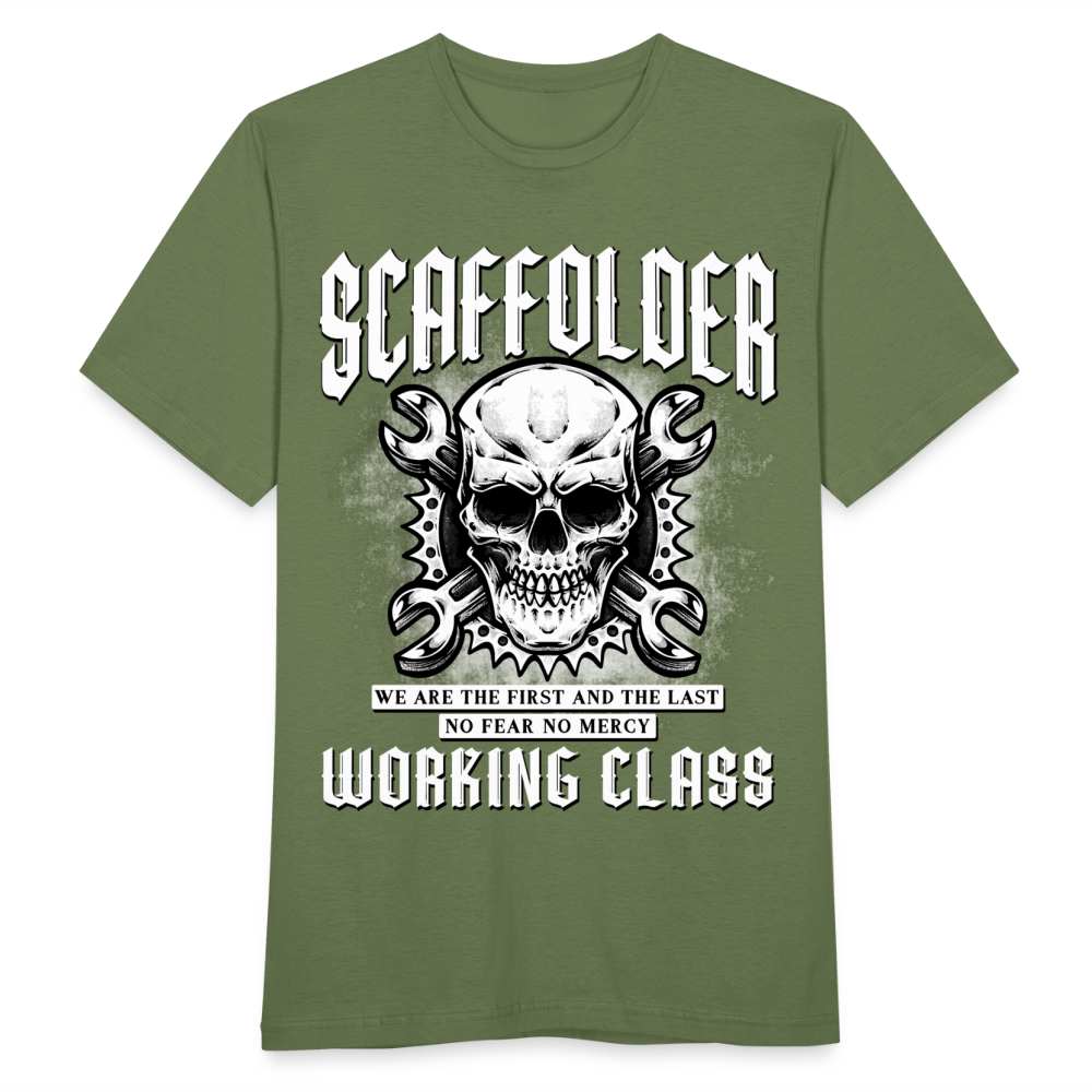 Scaffolder Working Class Männer T-Shirt - Militärgrün