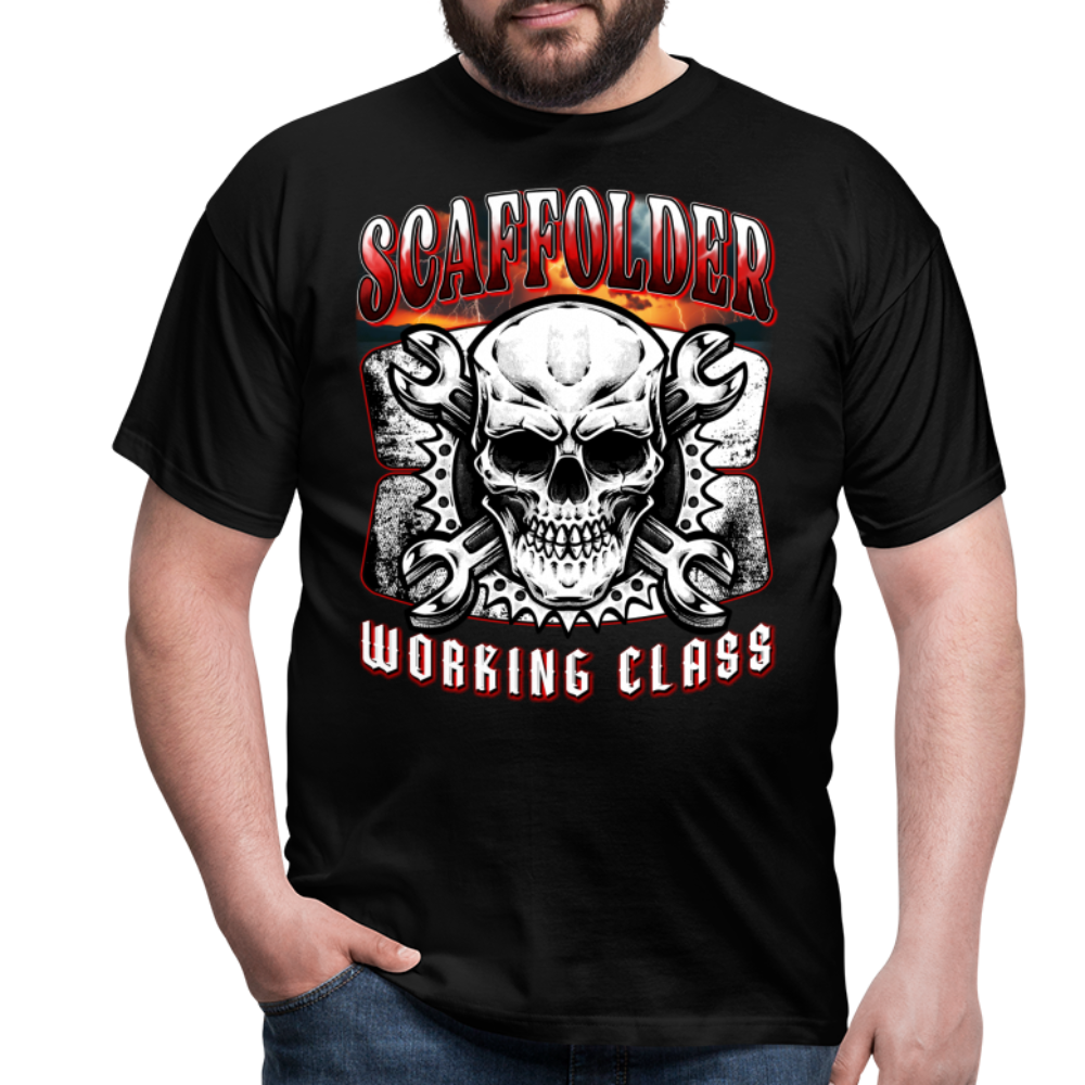 Scaffolder Working Class Männer T-Shirt - Schwarz