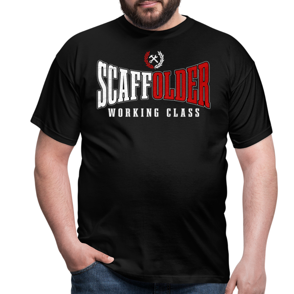 Scaffolder Working Class Männer T-Shirt - Schwarz