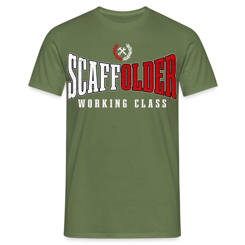 Scaffolder Working Class Männer T-Shirt - Militärgrün