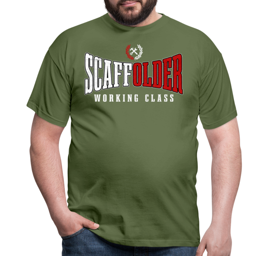 Scaffolder Working Class Männer T-Shirt - Militärgrün