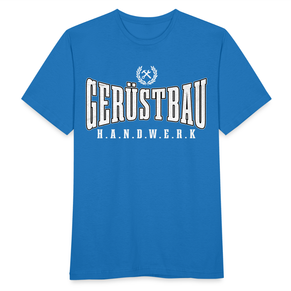 Gerüstbau Handwerk Männer T-Shirt - Royalblau