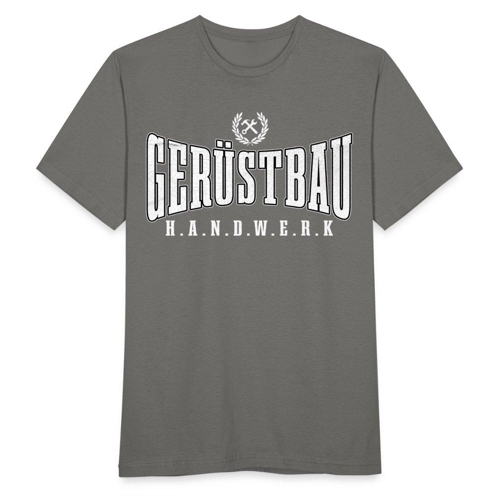 Gerüstbau Handwerk Männer T-Shirt - Graphit