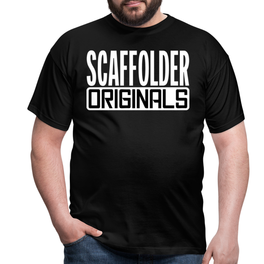 Scaffolder Originals - Männer T-Shirt - Schwarz